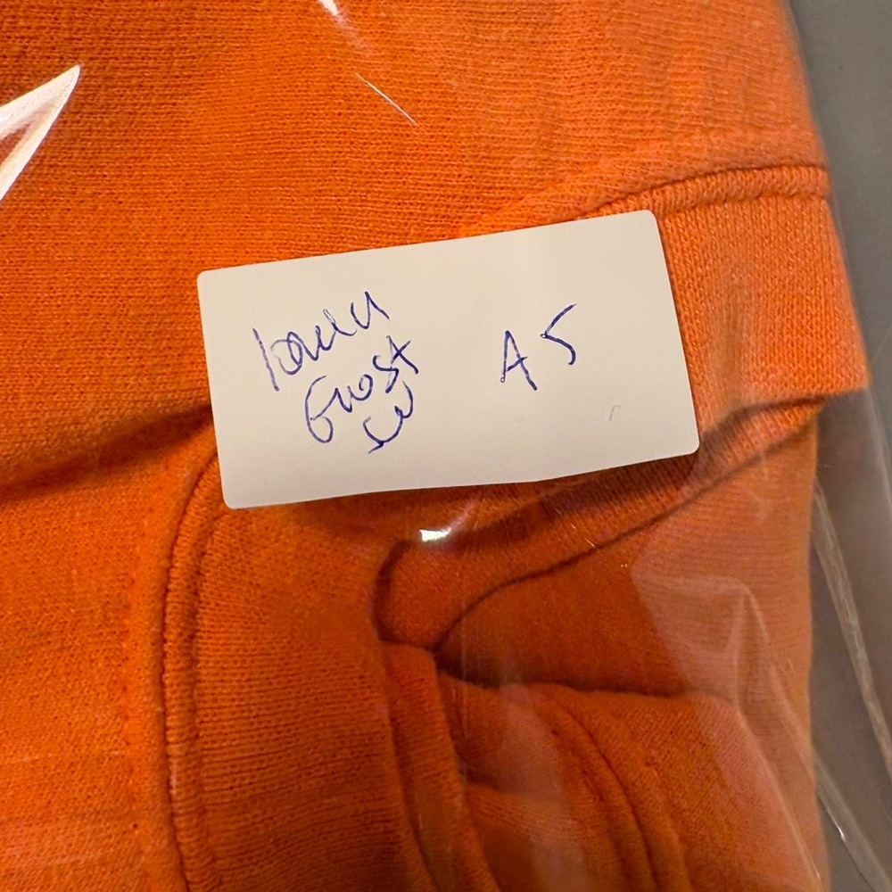 LONELY GHOST Orange Graphic Sweatshirt - Picture 6 of 6